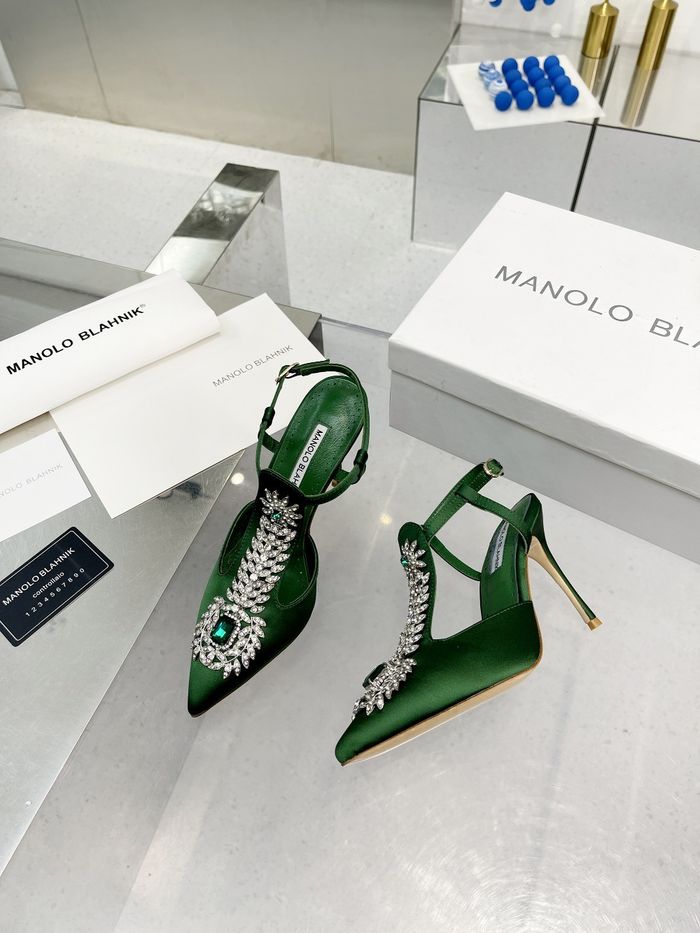 Manolo Blahnik Shoes MBS00021 Heel 9CM